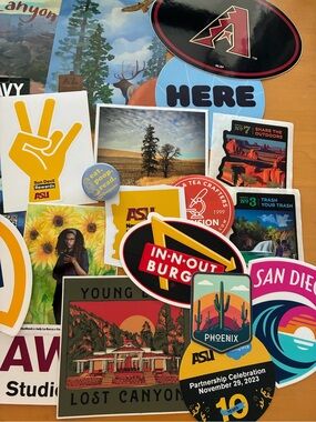 Arizona Travel Sticker pack of 125 national park VSCO REI nature sticker bundle